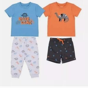 Pekkle Infant 4-piece Set, Dino